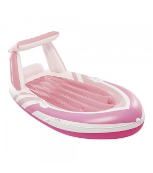 Στρώμα Θαλάσσης Intex Pink Paradise Boat Float 57804