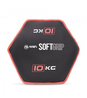 Δίσκος Βαρίδιο Soft Grip 10Kg Amila 90755