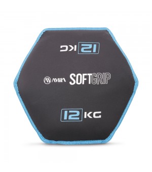 Δίσκος Βαρίδιο Soft Grip 12Kg Amila 90756