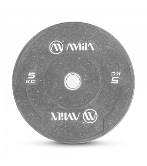 Δίσκος Βαρών Color Bumper Plate Slim 50mm 5kg Amila 84846