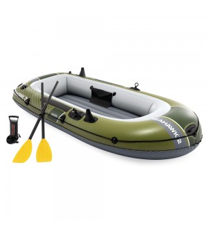 Φουσκωτή Βάρκα Intex Seahawk 2 SET με Κουπιά & Τρόμπα 66332