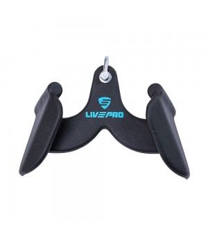 Λαβή Έλξεων Πλάτης Live Pro V-Grip Β 8323