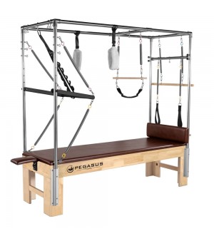 Κρεβάτι Pilates Reformer Pegasus Cadillac Oak