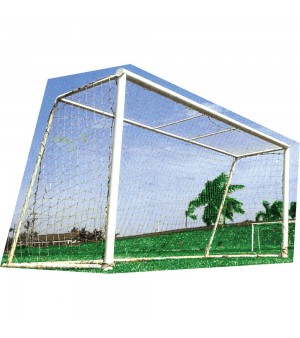 Δίχτυα ποδοσφαίρου 750x250x200cm 3.5mm Amila 44905
