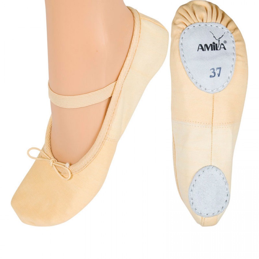 Παπούτσια Μπαλέτου Καμβάς AMILA