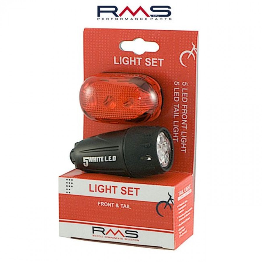 Σετ Φανάρι Ποδηλάτου Apollo & Globe RMS