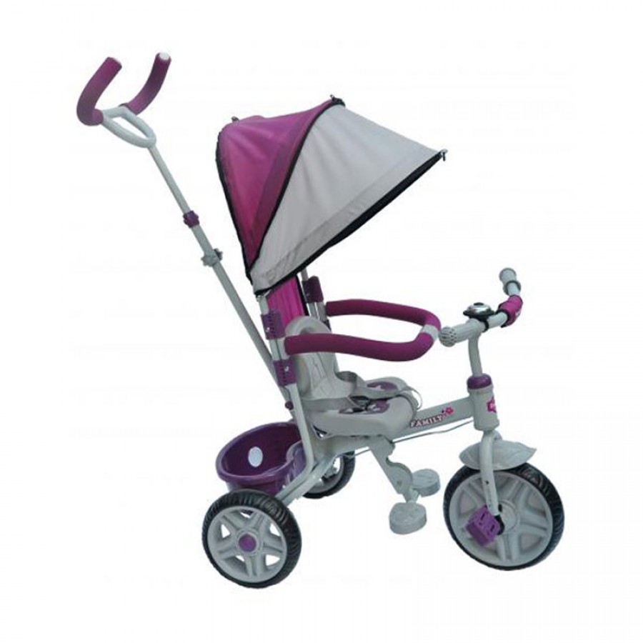 Παιδικό Τρίκυκλο 9880 Μωβ Family