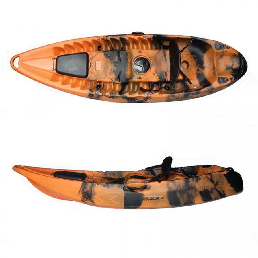 Καγιάκ Poseidon Fishing/Touring 1+1 Orange/Black Gobo