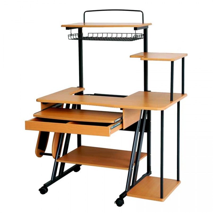 grafeio-ypologisth-mdf-lux-line-113 x 75 x 74 cm K04088 velco