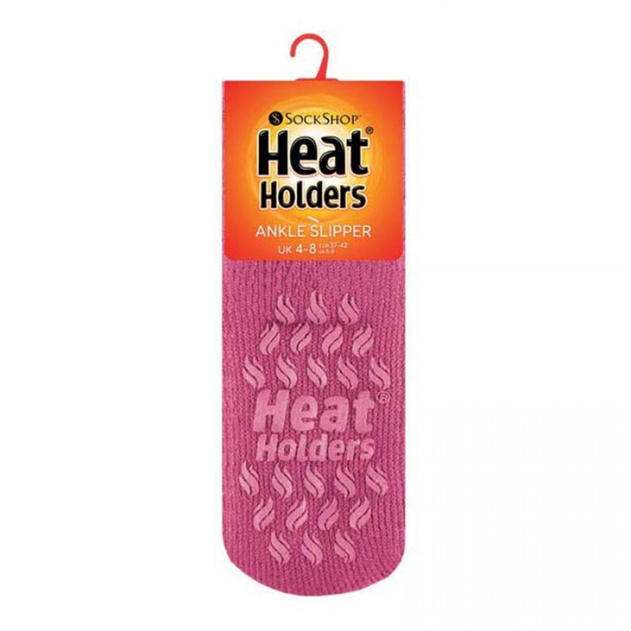Κάλτσες Γυναικείες Ankle Slipper Socks Φούξια Heat Holders® 80020