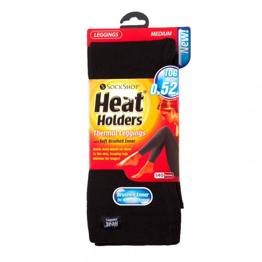 Γυναικείο Κολάν Thermal Leggings Black Heat Holders® 80112