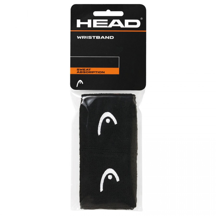Περικάρπια Head Wristband 2,5'' Μαύρο