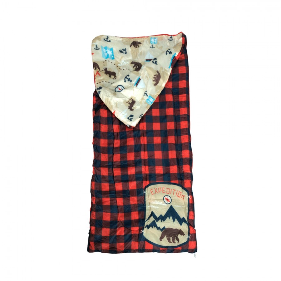 Παιδικός Υπνόσακος Panda Outdoor Kid I Καρώ 12330