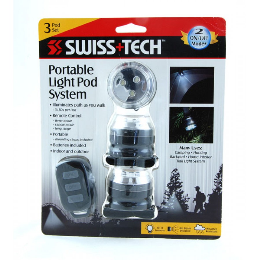 Φορητό Σύστημα Φωτισμού Swiss Tech Portable Light Pod 21030