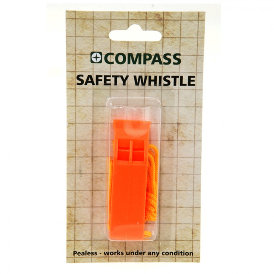 Σφυρίχτρα Πλαστική Ασφαλείας Compass 21352
