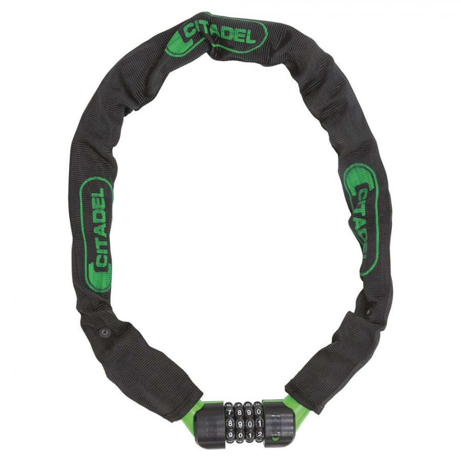 Κλειδαριά Ποδηλάτου Citadel CCH 75/6/C Με Συνδυασμό