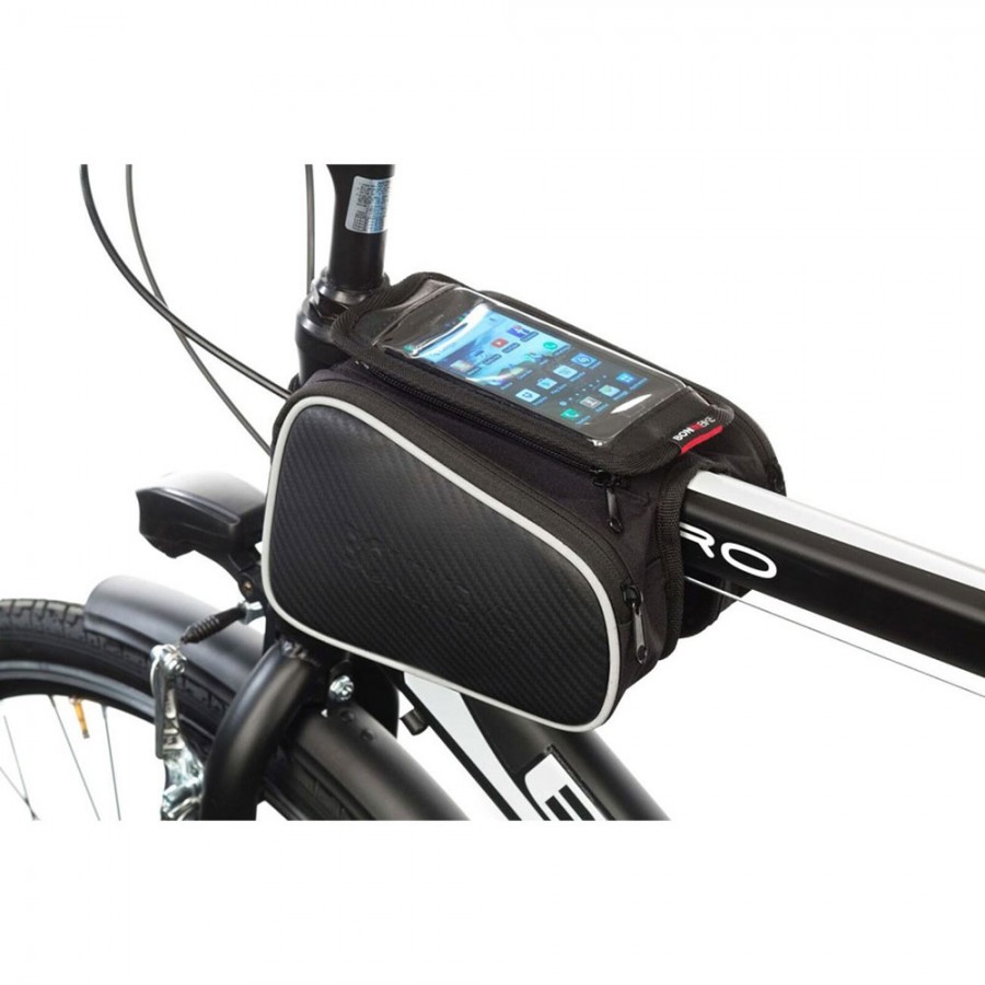Σάκος Σκελετού Ποδηλάτου Boninbike Διπλός με Θήκη Κινητού Large
