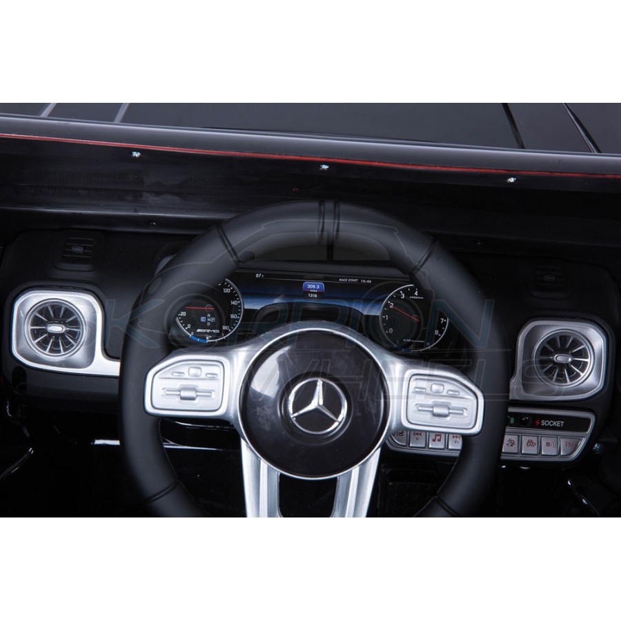 Ηλεκτροκίνητο Mercedes Benz AMG G63 12V Scorpion Wheels Μαύρο 5247036