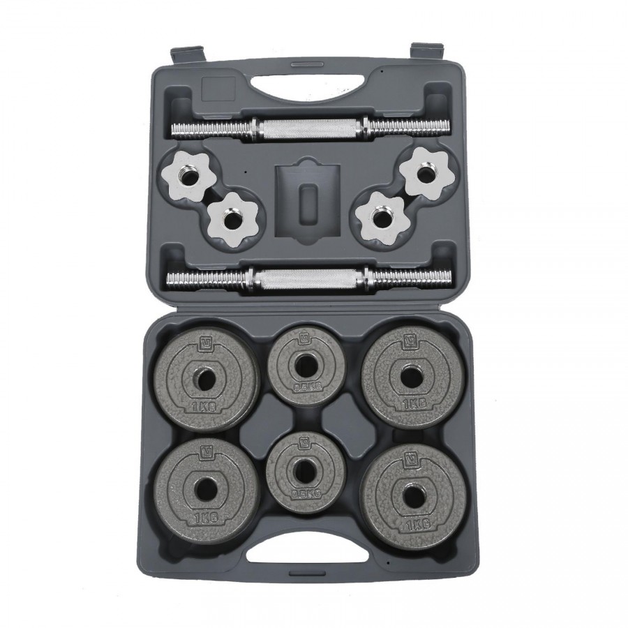 Σετ Αλτήρα Βαλιτσάκι 15kg LiveUp Β 2328Β