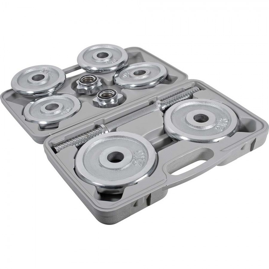 Σετ Αλτηράκι Χρωμιωμένο 10kg Amila 44372