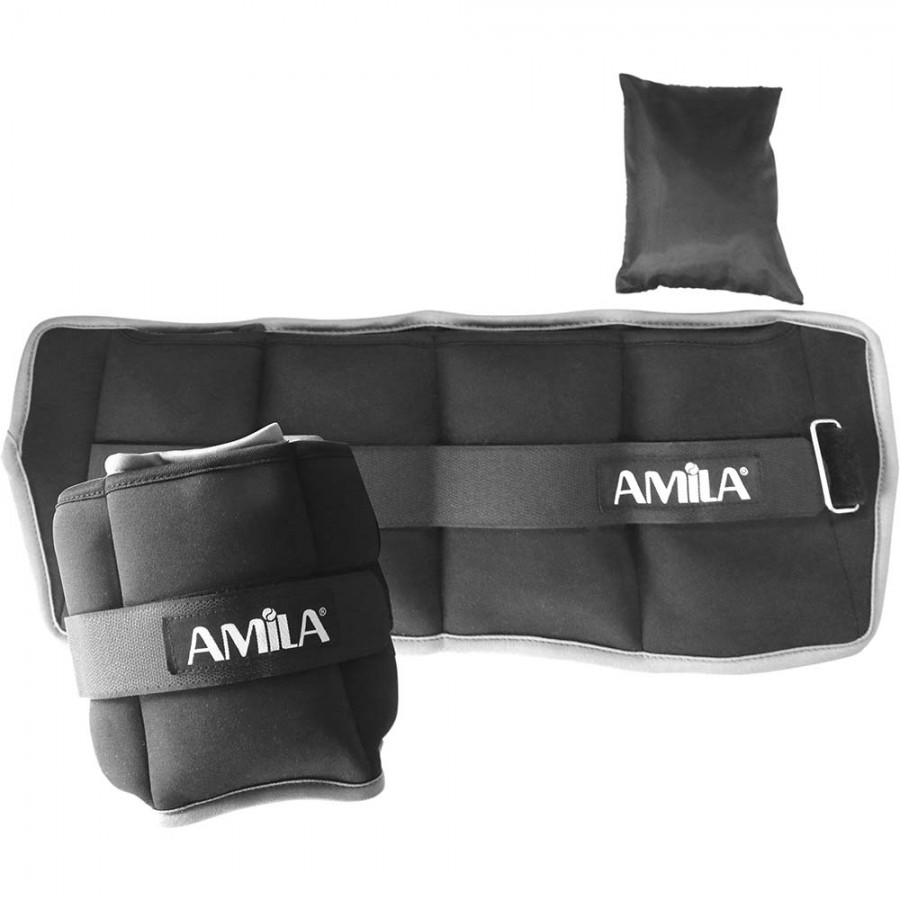 Βάρη άκρων 2x5kg Amila 44106