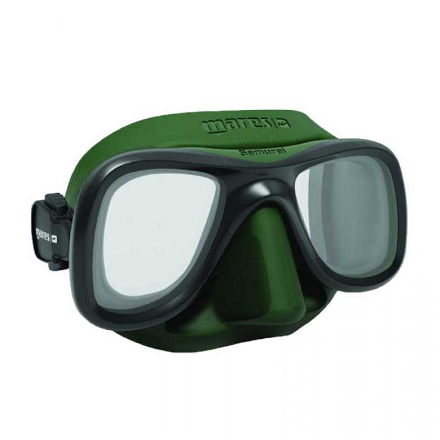 Μάσκα Κατάδυσης Mares Samurai X μαύρη πράσινη