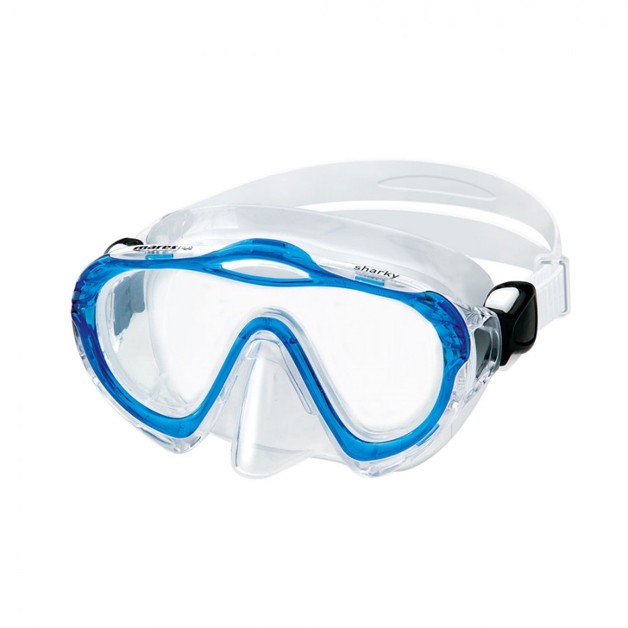 Παιδική Μάσκα θαλάσσης Mares Sharky Kid διάφανο μπλε
