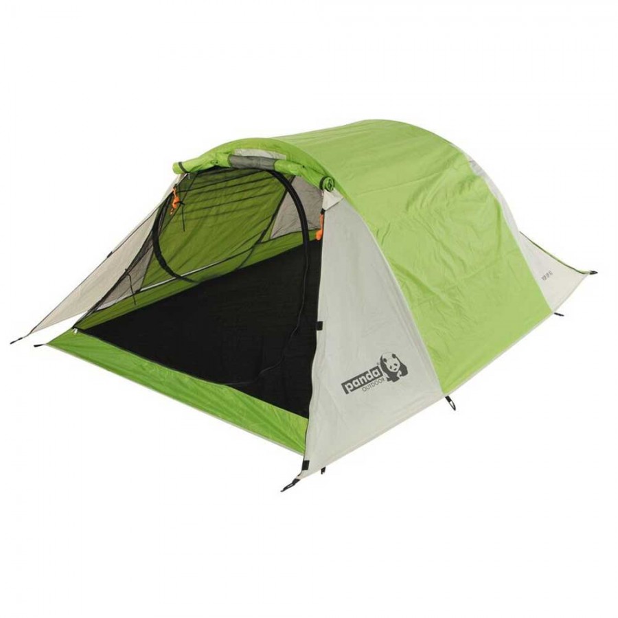 Σκηνή Camping Αυτόματη Panda Outdoor (3 Ατόμων) Pop-Up Double Light Green 10211