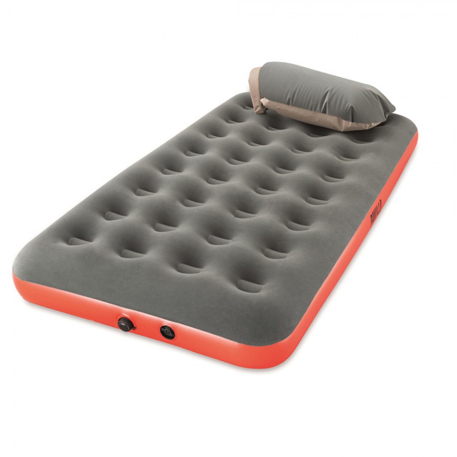 Φουσκωτό Στρώμα Ύπνου Twin Pavillo By Bestway Roll & Relax Πορτοκαλί 15366