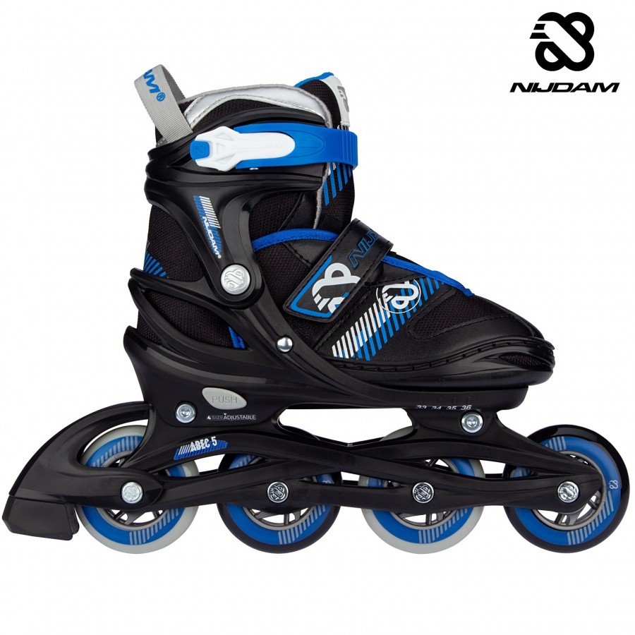 Nijdam Inline Skates Ρυθμιζόμενα Go Crossing Nijdam® N20AA03