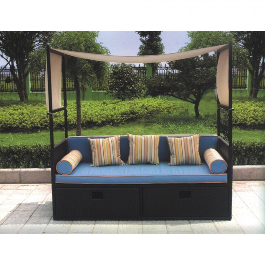 Μεταλλικός Καναπές - Κρεβάτι Unigreen Iris 19633