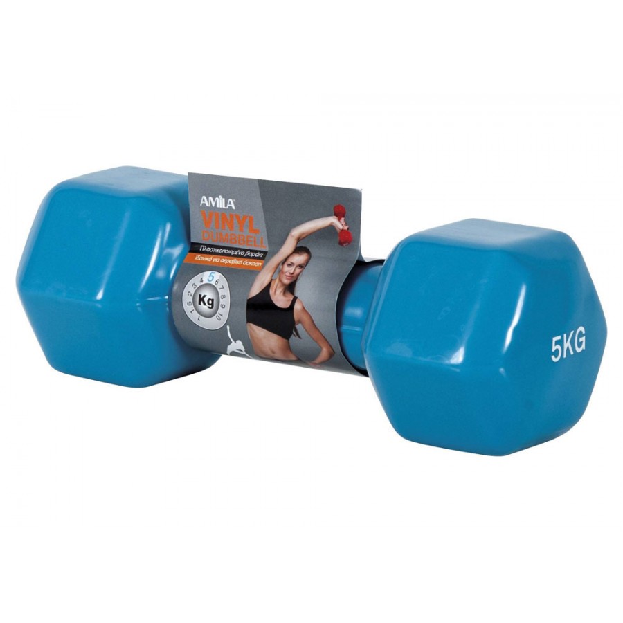 Βαράκι πλαστικοποιημένο 5kg Amila 44494