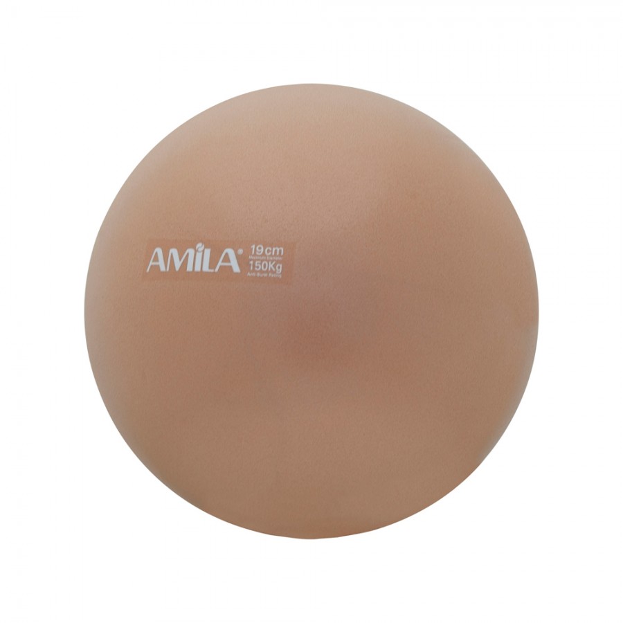 Μπάλα Pilates 19cm Χρυσό Amila 95801