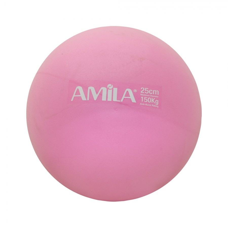 Μπάλα Pilates 25cm Ροζ Amila 95817