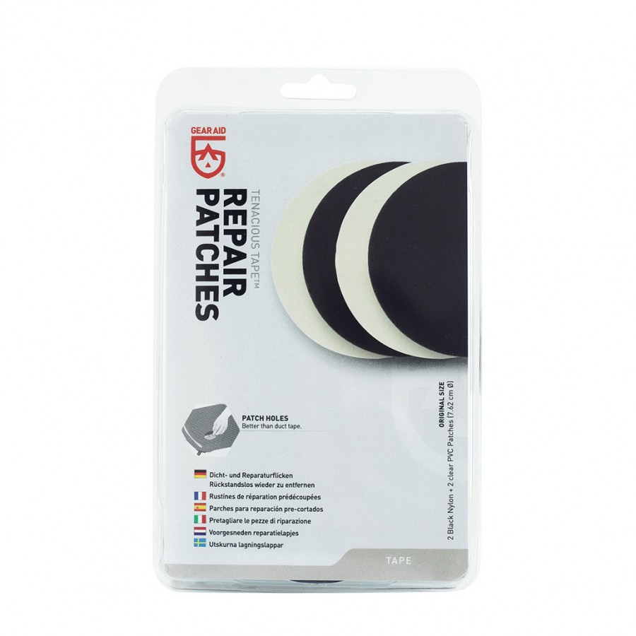 Αυτοκόλλητα Επισκευής McNETT Tenacious Precut Patches 21293