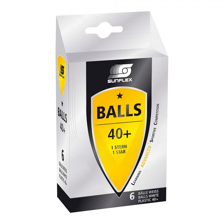 Μπαλάκια ping pong προχωρημένων PVC Sunflex 97251