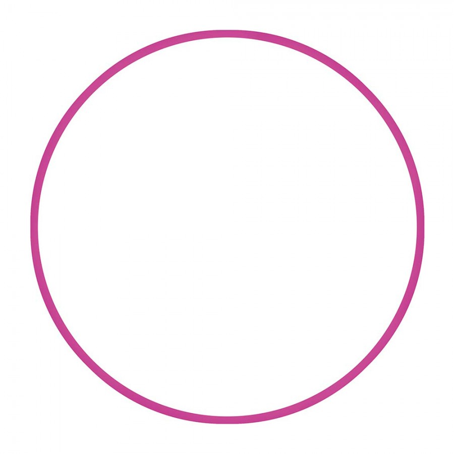 Στεφάνι Ρυθμικής Γυμναστικής 76cm Φ18mm 185gr Φούξια Amila 48163