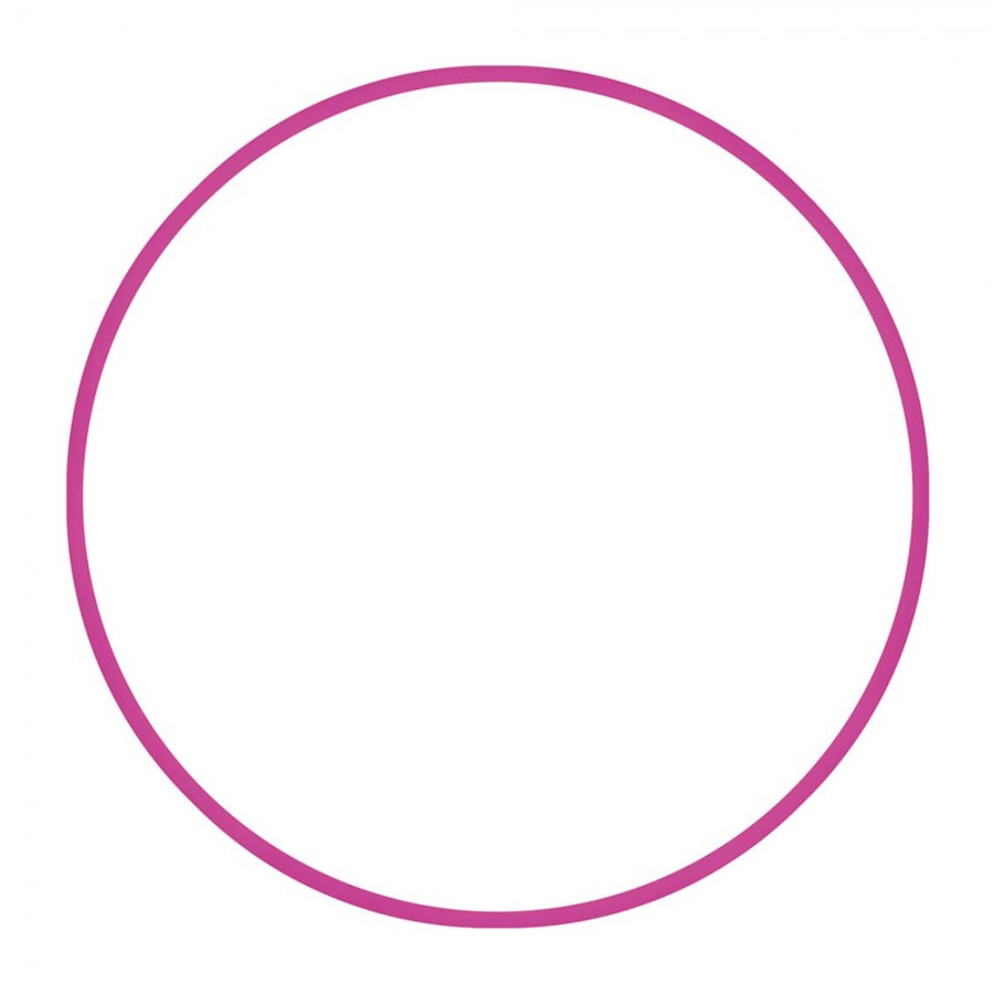 Στεφάνι Ρυθμικής Γυμναστικής 70cm Φ19mm 175gr Φούξια Amila 48056