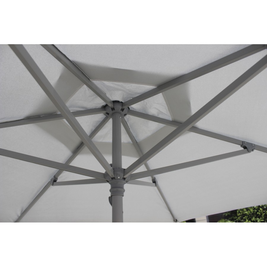 Ομπρέλα Παραλίας Escape 2.4m 6 Ακτίνες Silver Grey 12206