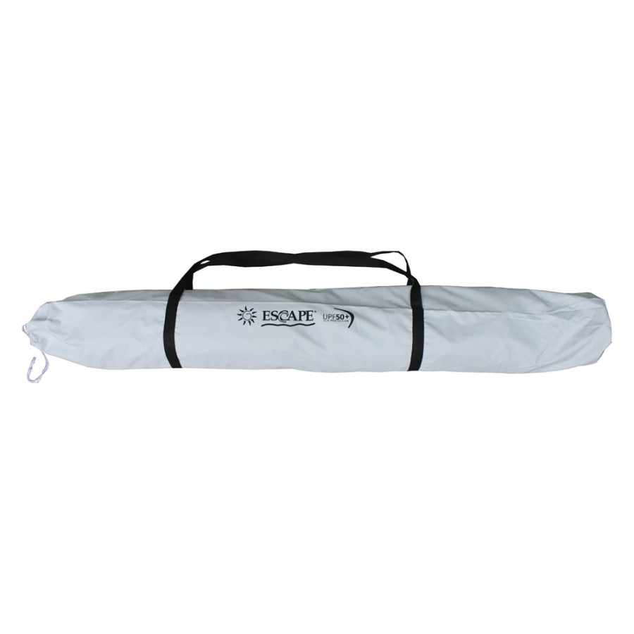 Ομπρέλα Παραλίας Escape 2.4m 6 Ακτίνες Silver Grey 12206