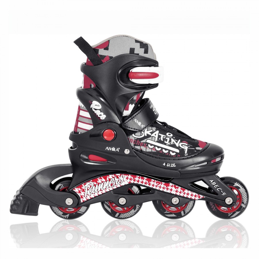 In-Line Roller Skate Πλαστικά 34-37 Amila 48927