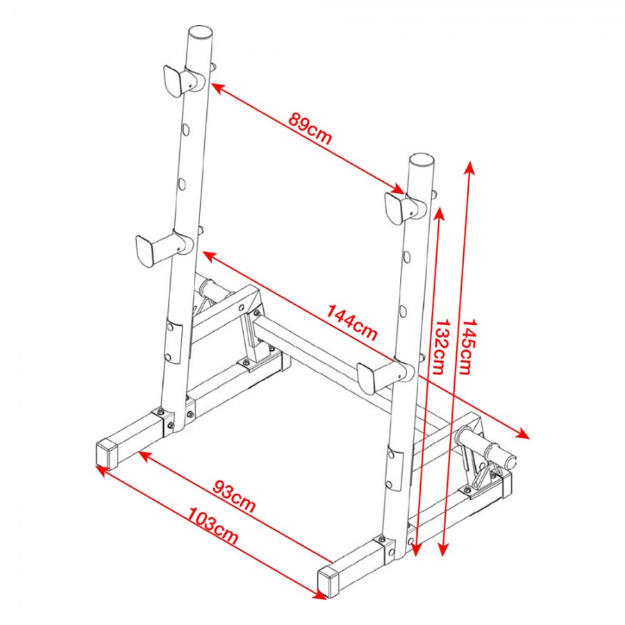 Ορθοστάτες Άρσης Βαρών Amila