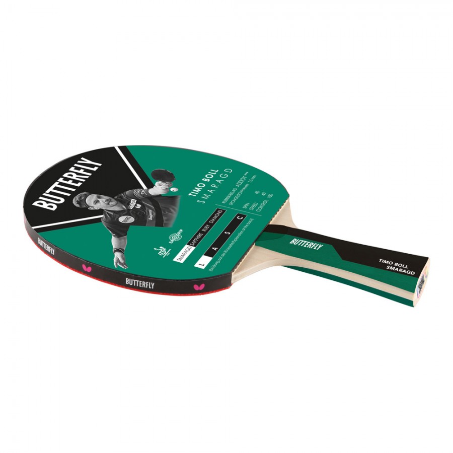 Ρακέτα Ping Pong Butterfly Timo Boll Smaragd 97163