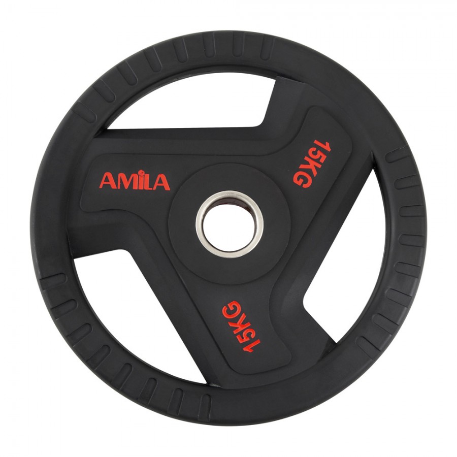 Ολυμπιακός Δίσκος Amila TPU 50mm 15Kg 90323