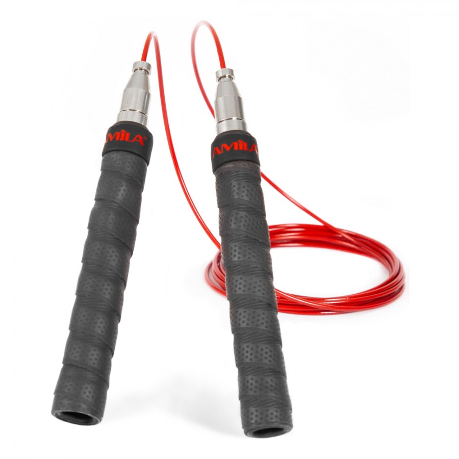 Σχοινάκι Ταχύτητας Speed Rope Amila PowerGrip SL 84579