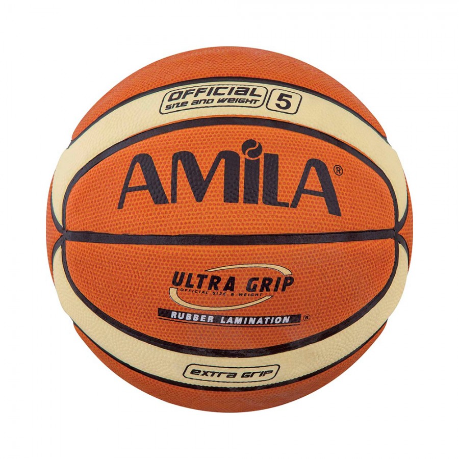 Μπάλα μπασκετ Amila Cellular Rubber No5 41512