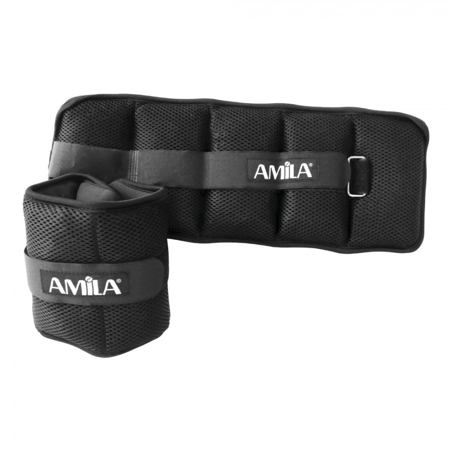 Βάρη άκρων Neoprene 2x2,50kg Amila 44149