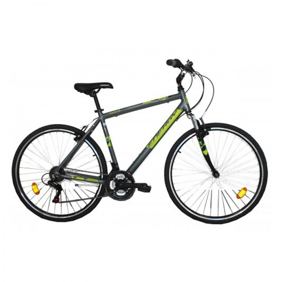 Ποδήλατο Trekking Energy Spirit 28 Ανδρικό Γκρί Πράσινο