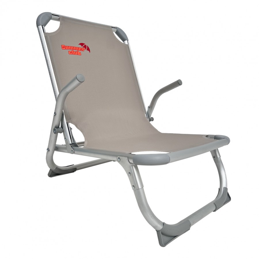 Καρέκλα Παραλίας Αλουμινίου Summer Club Εκρού 19363