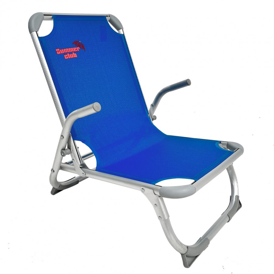 Καρέκλα Παραλίας Αλουμινίου Summer Club Μπλε 19363